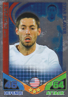 Clint Dempsey USA 2010 World Cup Match Attax Star Player #246